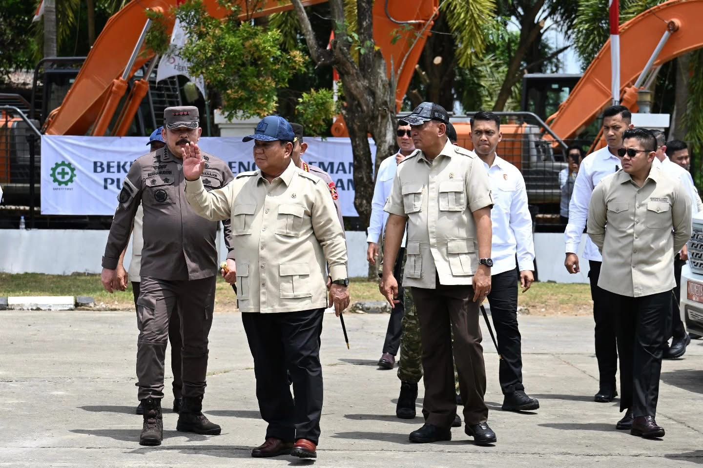 Presiden Saksikan Penyerahan Aset Barang Rampasan Negara kepada PT Timah Tbk di Kota Pangkal Pinang