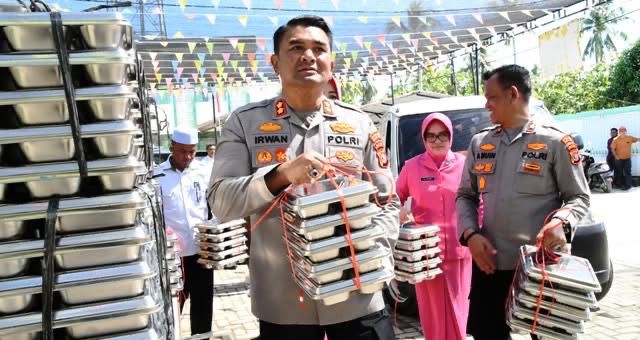 Kapolres Aceh Timur Launching SPPG Kemala Bhayangkari, Layani 4.000 Penerima Manfaat