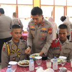 Kapolda Aceh Tinjau Menu dan Standar Gizi Makanan Siswa Secaba di SPN Seulawah