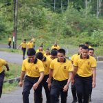Bangun Semangat dan Kebersamaan, Personel Polres Aceh Selatan Laksanakan Olahraga Jalan Santai
