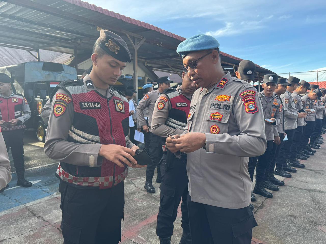 Sie Propam Polres Aceh Selatan Tingkatkan Disiplin Personel Lewat Gaktibplin