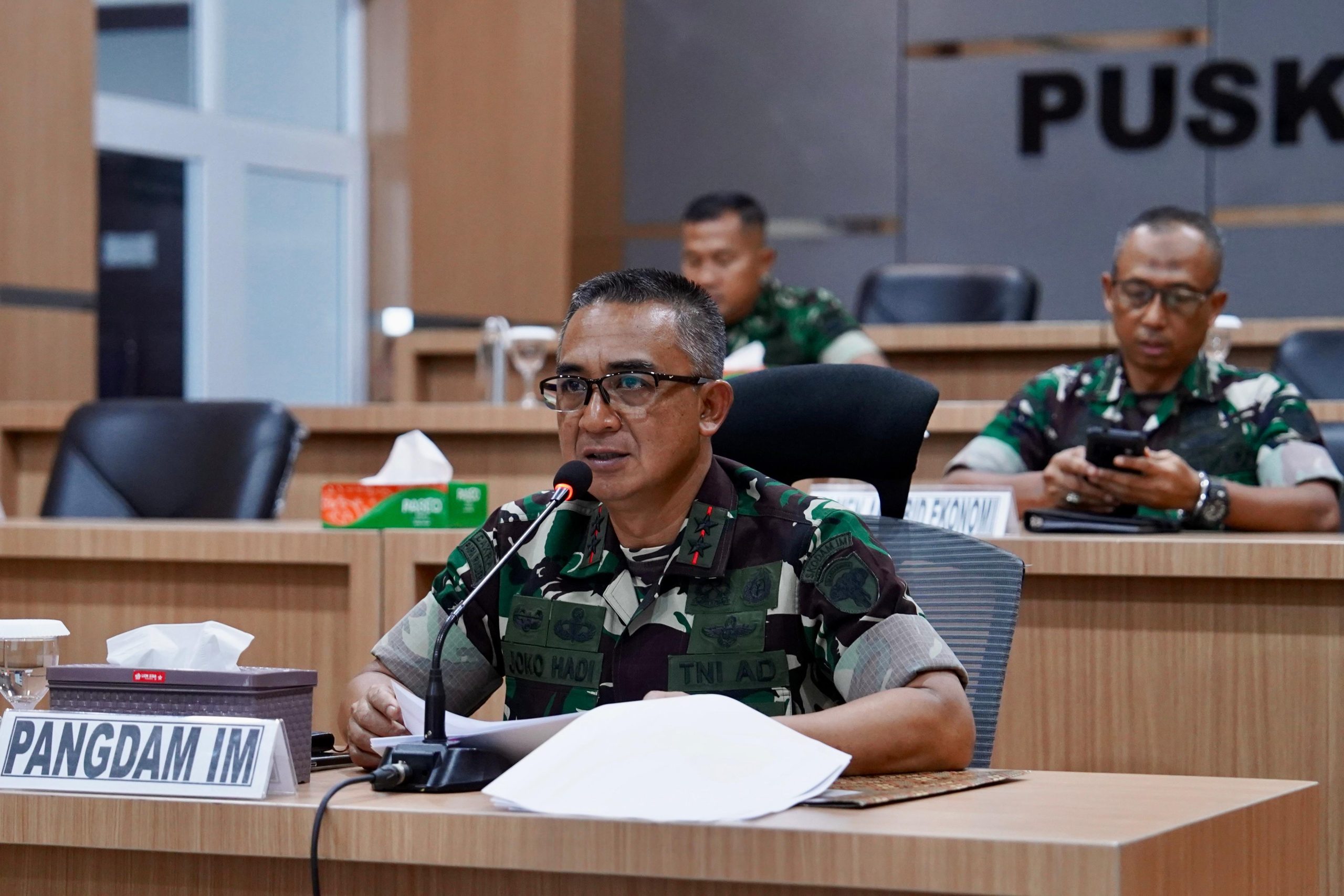 Pangdam Iskandar Muda Pimpin Rapat Pembahasan Kerja Sama dengan PT. Agrinas