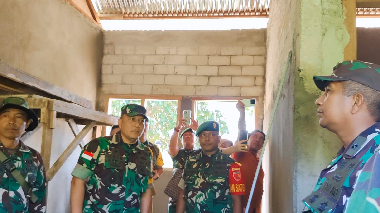 Tim Wasev TMMD Ke-126, Brigjen TNI Valian Wicaksono Magdi Turun Lokasi