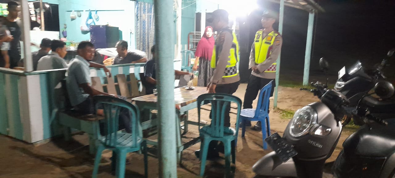 Personel Polsek Bakongan Timur Gencar Laksanakan Patroli Malam Jaga Kamtibmas