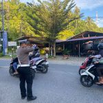 Satlantas Polres Aceh Selatan Laksanakan Strong Point Pagi Ciptakan Arus Lalu Lintas Lancar