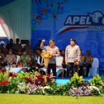 Pimpin Apel Ojol di Jatim, Kapolri Pastikan Komitmen Bermitra Jaga Kamtibmas Kondusif