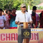 Wakapolres Aceh Selatan Resmi Tutup Turnamen Kapolres Cup II U-21 Tahun 2025 di Lapangan Naga Tapaktuan