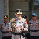 Kapolres Aceh Selatan Pimpin Upacara Kenaikan Pangkat Pengabdian Personel Polri