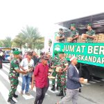 Jumat Berkah, Kodam Iskandar Muda Bagikan 477 Paket Makanan Gratis untuk Warga