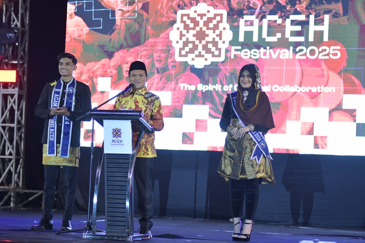 Aceh Festival 2025 Dibuka Resmi, Wagub Soroti Penguatan Budaya dan Ekonomi Kreatif