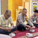 Polres Aceh Selatan Gelar Binrohtal, Penguatan Mental Spiritual Personel Sekaligus Doa untuk Korban Bencana