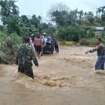Ribuan Warga masih Terjebak banjir, Personel Kodam IM bantu evakuasi