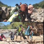 Prajurit Kodam IM evakuasi Lansia di Bener Meriah