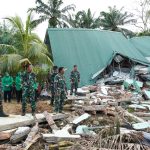 Wujud Empati, Danrem dan Ketua Persit Beri Dukungan Moril untuk Prajurit Terdampak Bencana