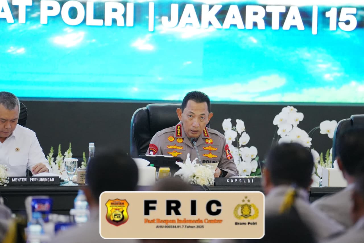Kapolri Hadiri Rakor Lintas Sektoral, Sinergisitas Stakeholder Kunci Pelayanan Nataru
