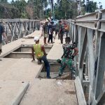 Pembangunan Jembatan Bailey Teupin Reudep yang menghubungkan Bireuen – Aceh Utara Capai 99 %