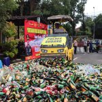 Polisi Musnahkan 16.000 Botol Miras dan 520 Knalpot Tidak Standar Wujud Nyata Komitmen Jaga Kamtibmas Jelang Operasi Lilin Lodaya 2025