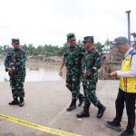 Pangdam IM Tinjau Pembangunan Jembatan Kuta Blang Pasca Banjir di Bireuen