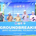 Dukung Program Presiden, Polda Jambi Gelar Ground Breaking SPPG secara Daring