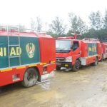 TNI AD kerahkan Damkar Bantu Pemulihan Fasilitas Umum Pascabanjir Bandang di Aceh Tamiang