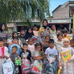 Taruni Akpol Bersama Polres Aceh Selatan Laksanakan Trauma Healing untuk Anak-anak Korban Banjir Bandang di Trumon Tengah