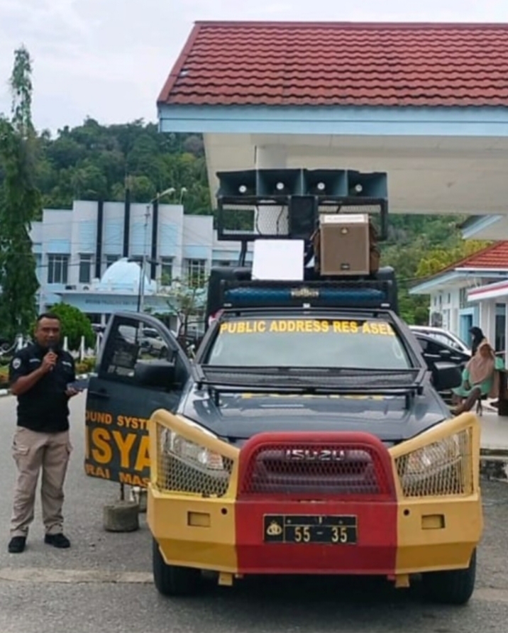 Polres Aceh Selatan Pasang Perangkat Starlink, Berikan Layanan Internet Gratis di RSUD Yulidin Away
