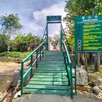 TNI AD dan VRA rampungkan Pembangunan Jembatan Gantung , Akses warga kembali normal