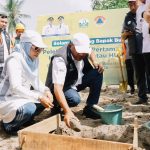 Pemkab Bireuen Lakukan Peletakan Batu Pertama Pembangunan Hunian Tetap Korban Banjir