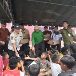 Wagub Aceh Dampingi Mendagri Kunjungi Posko Pengungsian Terdampak Bencana di Aceh Utara