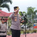 Pimpin Apel Pagi di Polres Pesawaran, Kapolda Lampung Tegaskan Arahan Kapolri: Polri Tetap di Bawah Presiden
