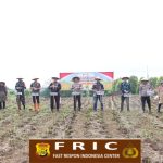 Perkuat Ketahanan Pangan, Kapolres Kuningan Pimpin Penanaman Jagung Serentak Kuartal I di Desa Gunung Keling