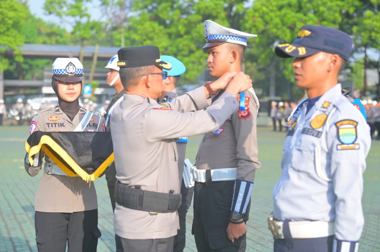 Apel Gelar Pasukan Operasi Keselamatan Lodaya 2026, Tekan Potensi Pelanggaran dan Laka Lantas