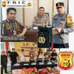 Ketua FRIC DPW Kalbar Rabi Apresiasi Polda Kalbar Atas Ungkap 11 Kasus Narkoba, 19 Tersangka Diamankan, 28,1 Kg Sabu Disita, Selamatkan 224 Ribu Jiwa