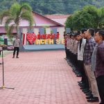 Polres Aceh Selatan Laksanakan Latihan PBB Rutin untuk Tingkatkan Disiplin Personel