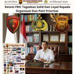 Ketum FRIC Tegaskan Solid dan Loyal Kepada Organisasi dan Polri Prioritas
