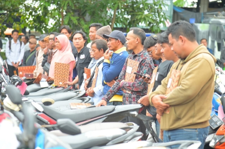 Ribuan Motor Hasil Curanmor Disita, Polda Jabar Kembalikan ke Korban