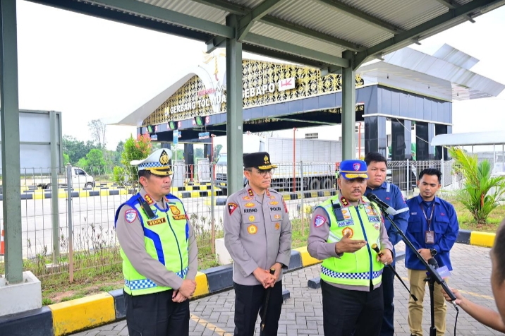 Pastikan Kesiapan Arus Mudik Lebaran 2026, Kakorlantas Polri Bersama Kapolda Jambi Tinjau Tol Bayung Lencir–Tempino