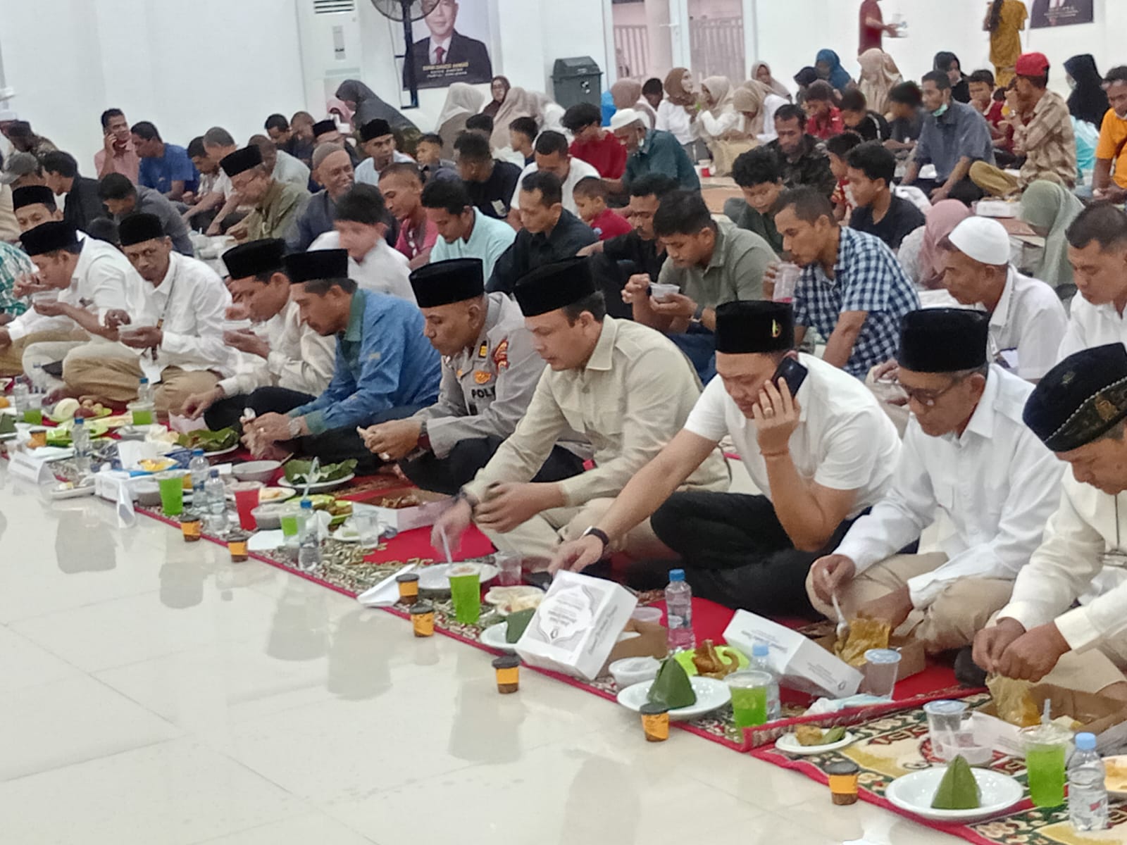 Partai Gerindra Aceh Berbagi di Ramadan, Bukber Bersama Korban Banjir