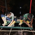 Jelang Idul Fitri, TNI kebut Pembangunan Jembatan Perintis Sekerak, Aceh Tamiang