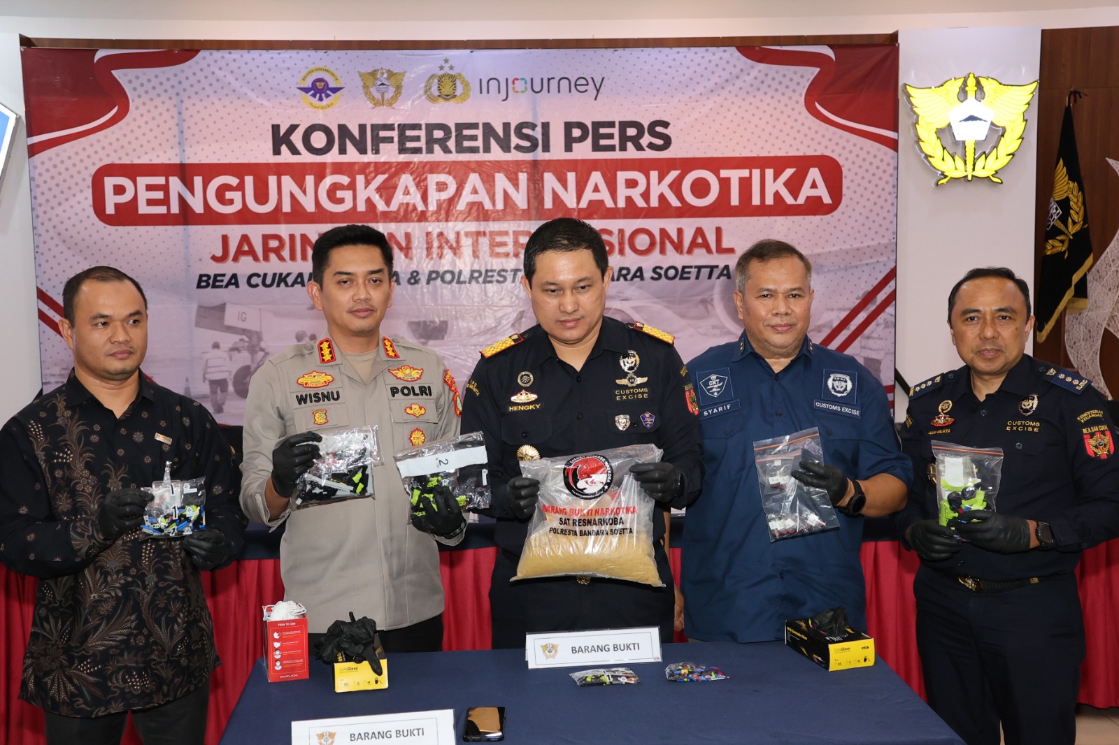 Polresta Bandara Soekarno-Hatta Berhasil Bongkar Penyelundupan Narkotika jenis MDMA dan Etomidate