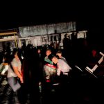 Personel Polres Aceh Selatan Gerak Cepat Bantu Penanganan Kebakaran 13 Unit Ruko di Kluet Utara