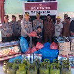 Wujud Kepedulian Polri, Kapolres Aceh Selatan Bantu Korban Kebakaran dan Pulihkan Trauma Anak-anak