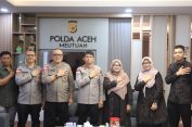 Kapolda Aceh Terima Audiensi Dekan Fakultas Hukum Universitas Muhammadiyah Aceh