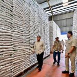 Presiden Prabowo Sidak ke Kompleks Gudang Bulog Danurejo di Kabupaten Magelang