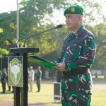 Kapok Sahli Pangdam IM Pimpin Upacara Bulanan di Blang Padang Banda Aceh