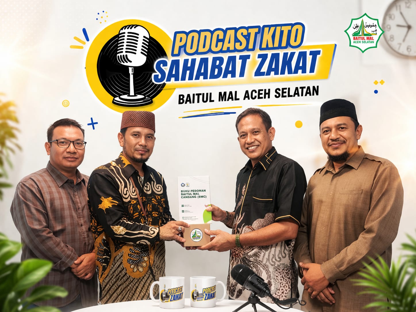 Silaturahmi Baitul Mal Nagan Raya ke Aceh Selatan Menguatkan Sinergi, Podcast Kito Hadirkan Inspirasi untuk Umat
