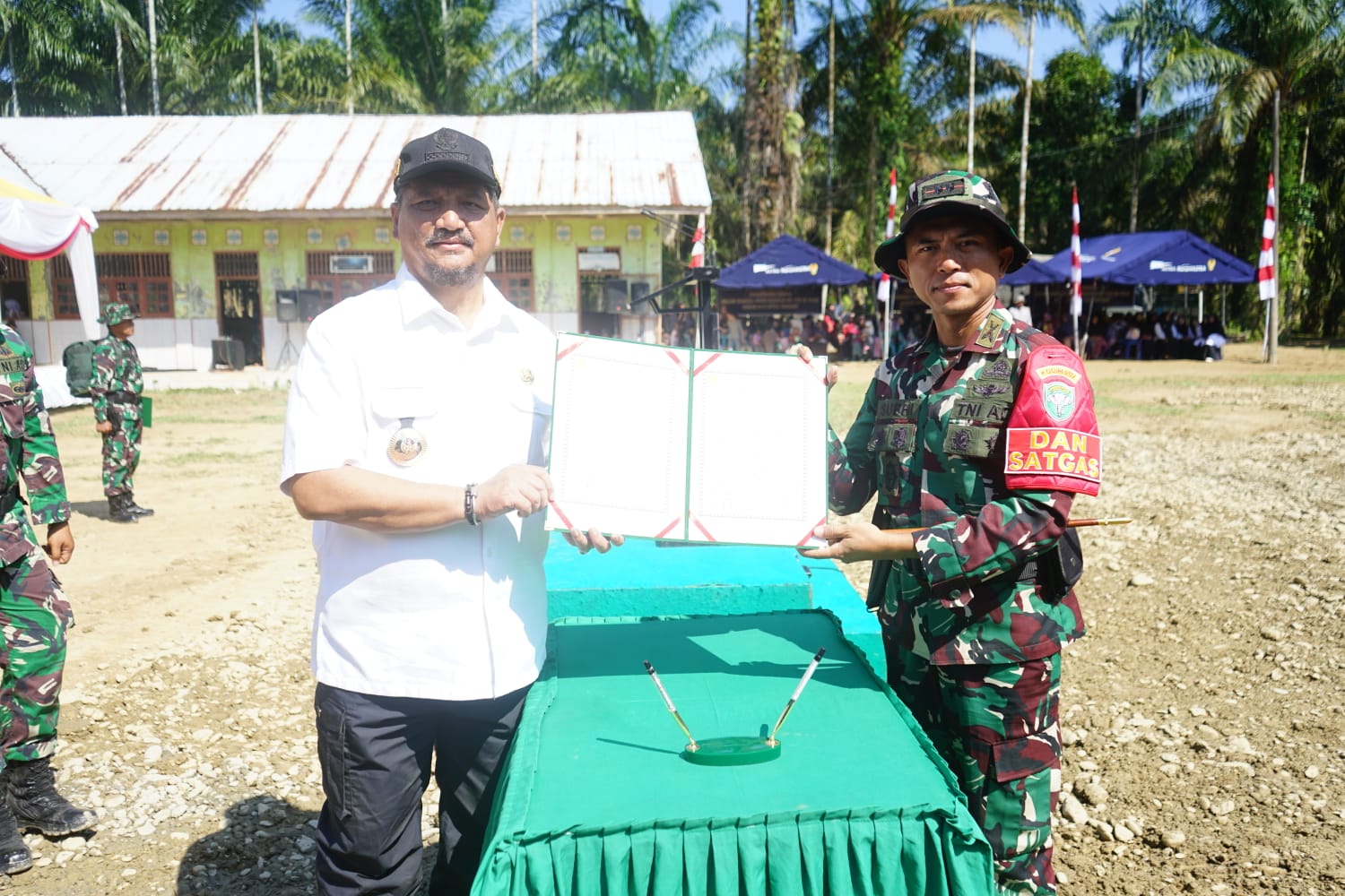 TMMD Reguler Ke-128 Kodim 0117/Aceh Tamiang Resmi Dibuka, Percepat Pembangunan dan Pemulihan Pascabencana