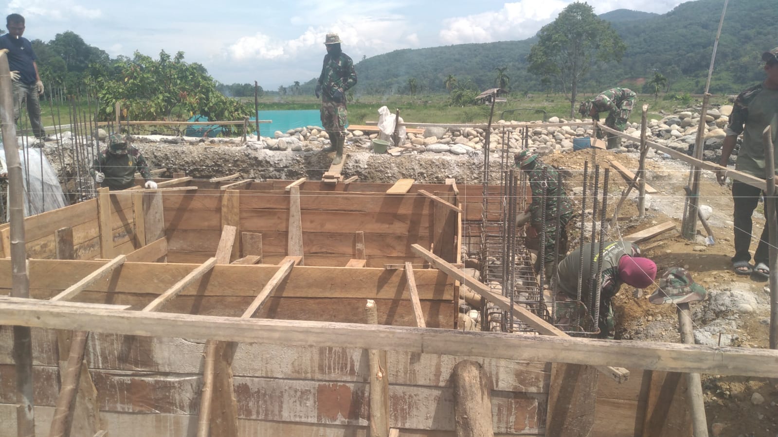Pembangunan Jembatan Gantung Garuda di Aceh Tenggara Capai 11,75 Persen, Perkuat Akses dan Kesejahteraan Warga