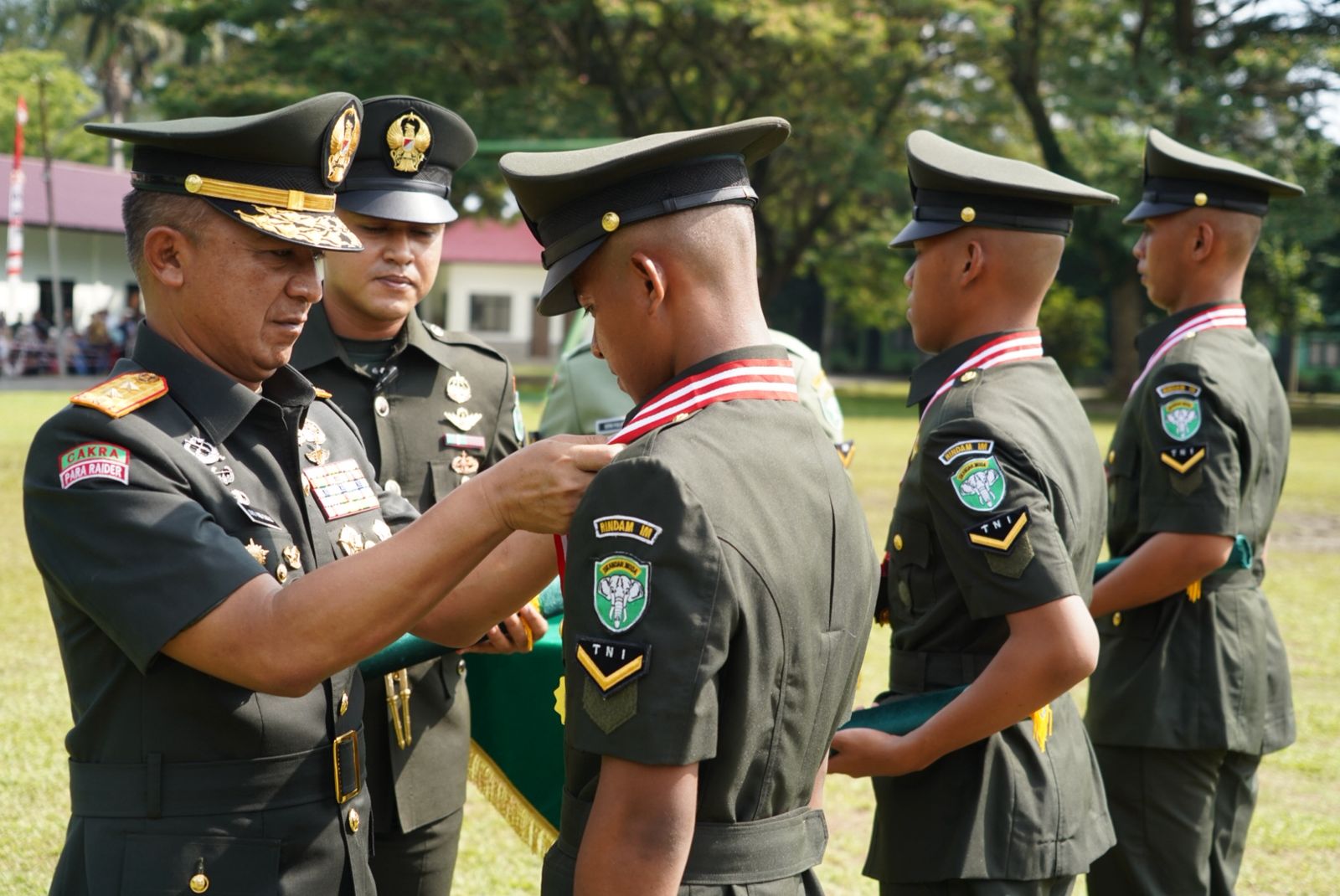 Pangdam IM Pimpin Penutupan Dikmaba Infanteri TNI AD Gelombang I TA 2026