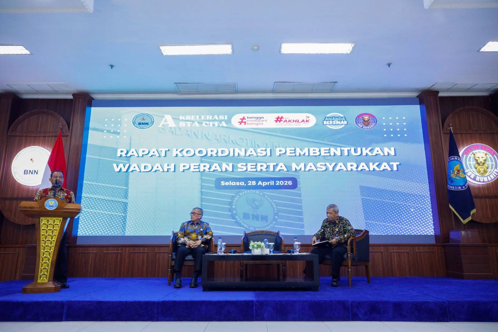 Bentuk Wadah Peran Serta Masyarakat, BNN Perkuat Sinergi Nasional Lawan Narkotika